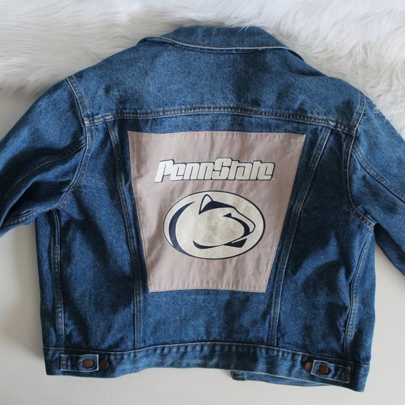 penn state jean jacket
